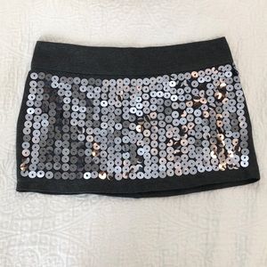 United Colors of Benetton Sequin Mini Skirt